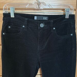 Kut From the Kloth Black Diana Skinny Corduroy Jean